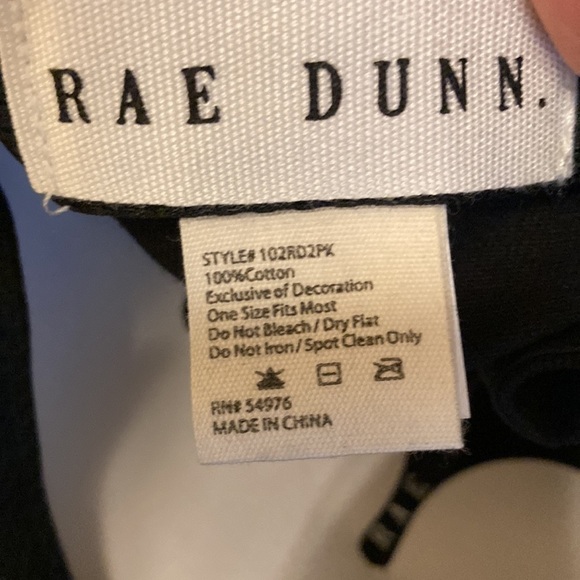 NWT Rae Dunn MAMA BEAR & MINI BEAR BLACK BALL CAPS